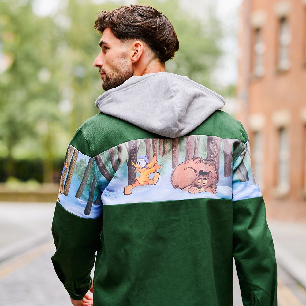 Mickey Mouse and Friends Winter Scene Outerwear Jacket for Adults