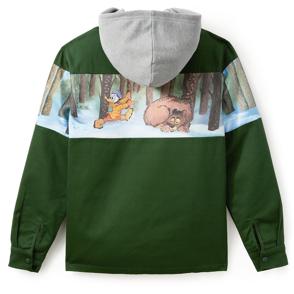 Mickey Mouse and Friends Winter Scene Outerwear Jacket for Adults