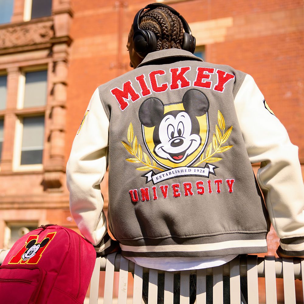Mickey Mouse Collegiate Varsity Jacket for Men &ndash; Exclusive