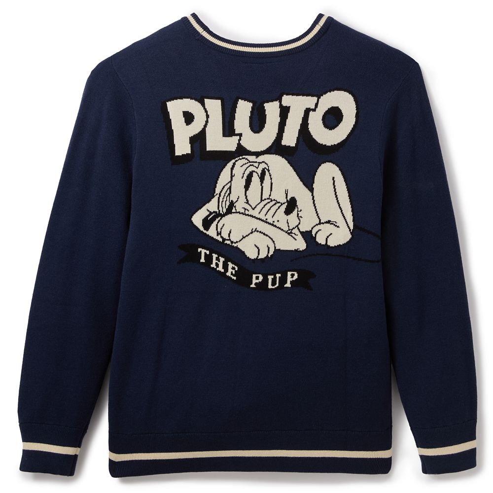 Pluto Cardigan Sweater for Men by Our Universe &ndash; 95th Anniversary
