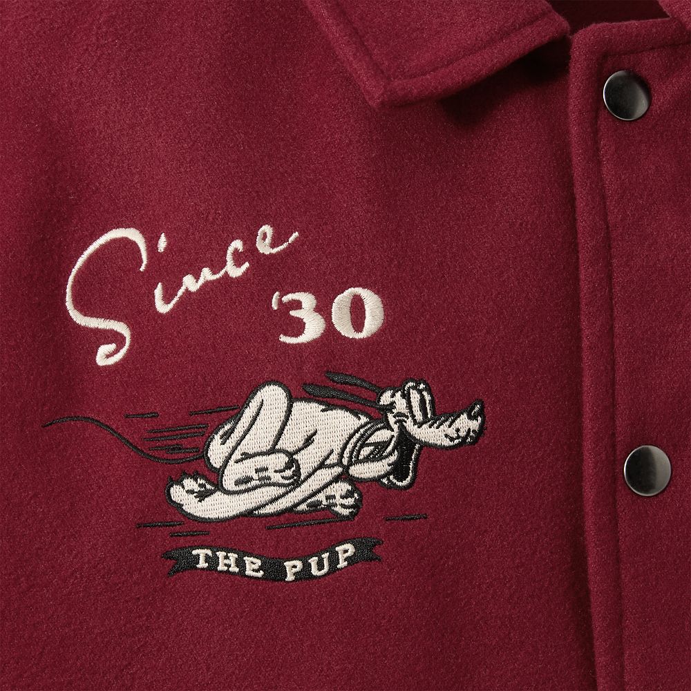 Pluto Varsity Jacket for Men by Our Universe &ndash; 95th Anniversary &ndash; Exclusive