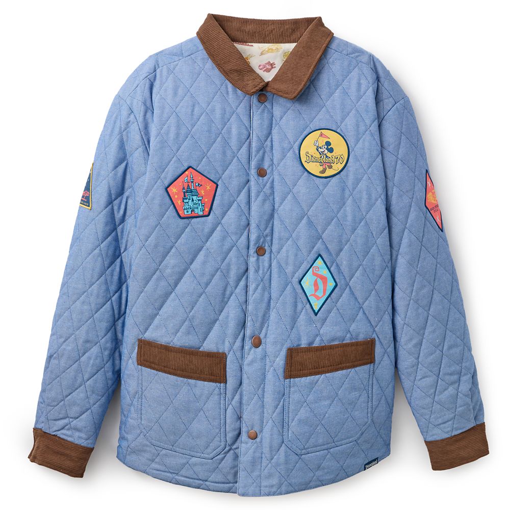 Disneyland 70th Anniversary Reversible Patch Jacket for Adults by Our Universe