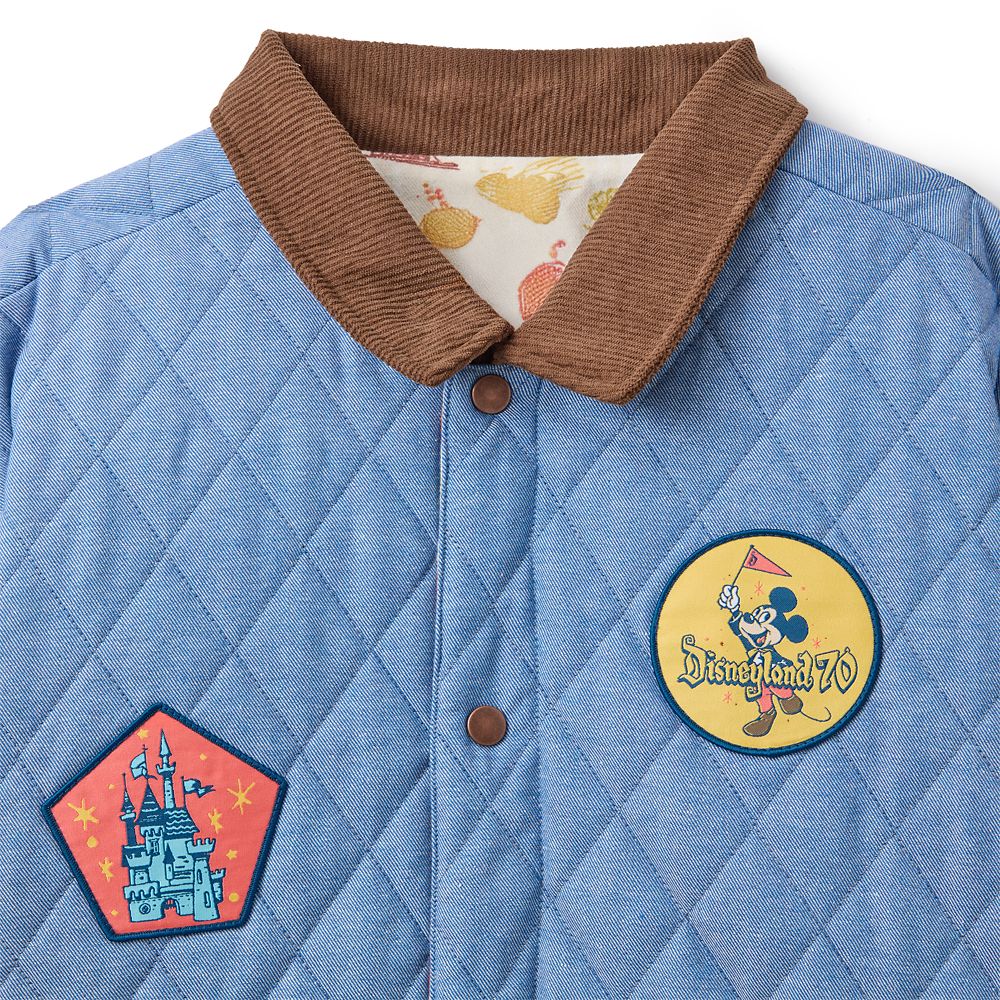 Disneyland 70th Anniversary Reversible Patch Jacket for Adults by Our Universe