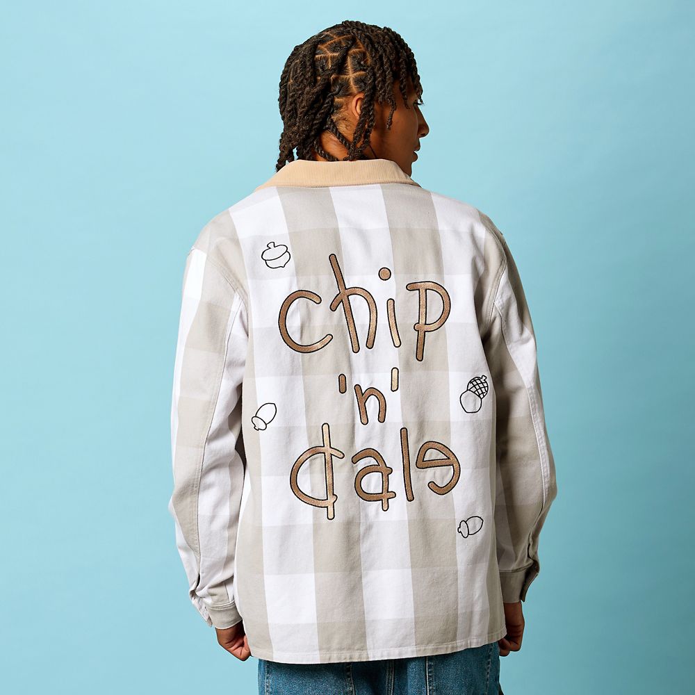 Chip 'n Dale Plaid Jacket for Adults by Our Universe