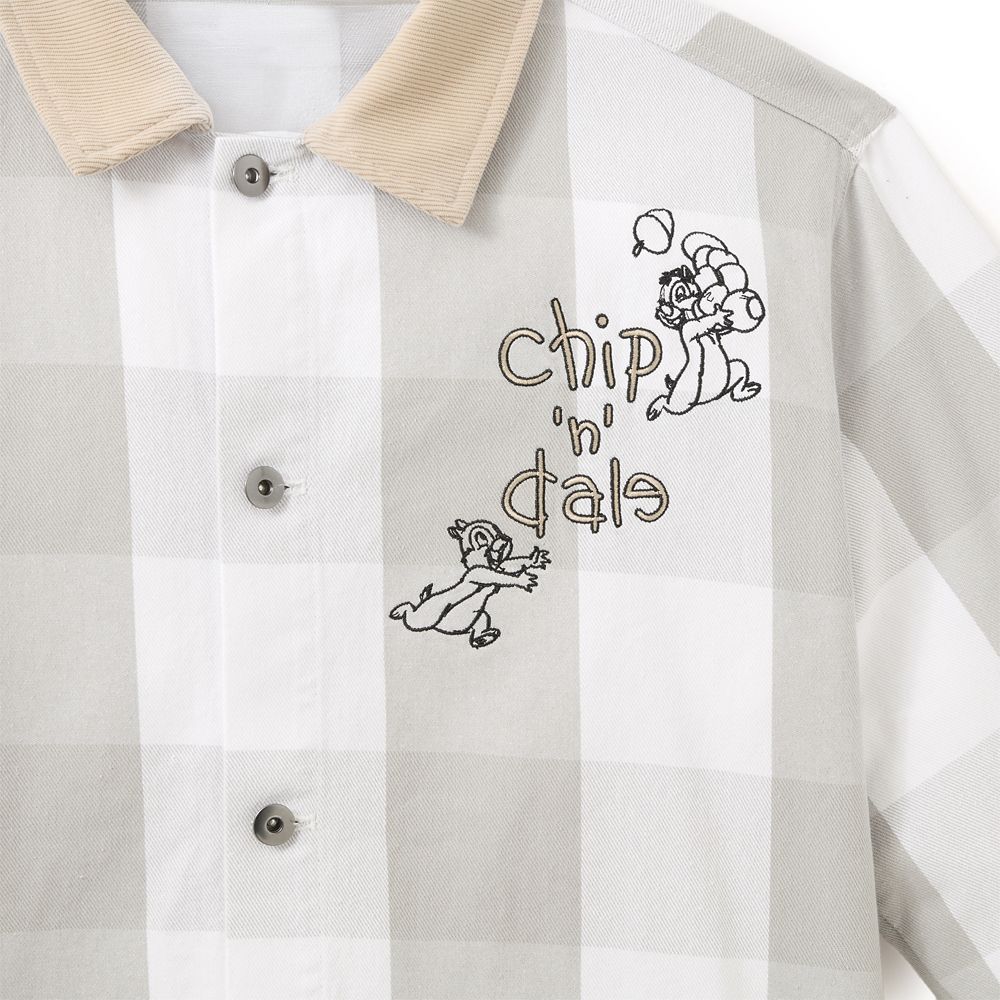 Chip 'n Dale Plaid Jacket for Adults by Our Universe