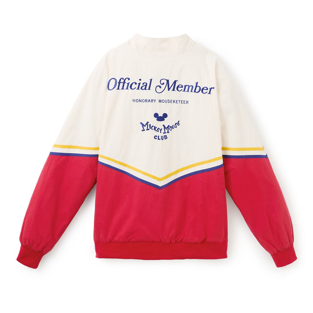Mickey Mouse Club Windbreaker Jacket for Adults by Her Universe