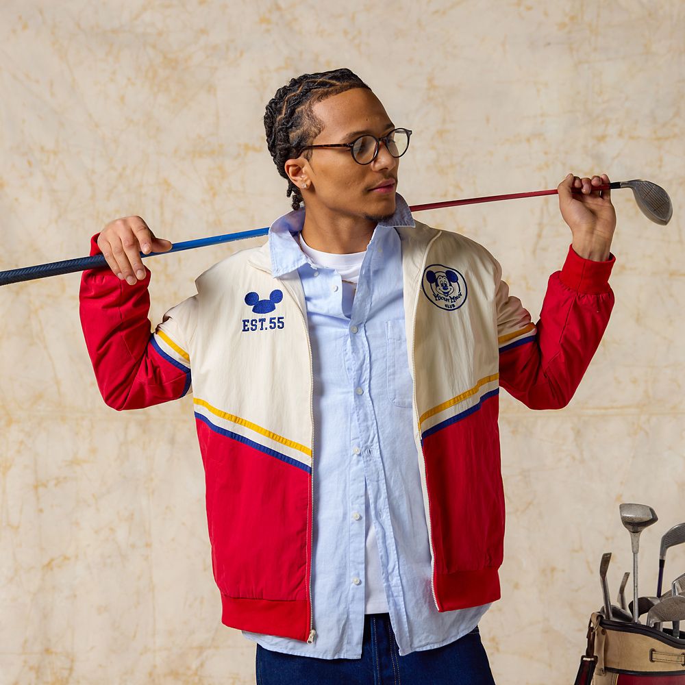 Mickey Mouse Club Windbreaker Jacket for Adults by Her Universe