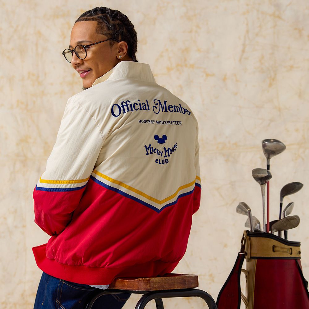 Mickey Mouse Club Windbreaker Jacket for Adults by Her Universe