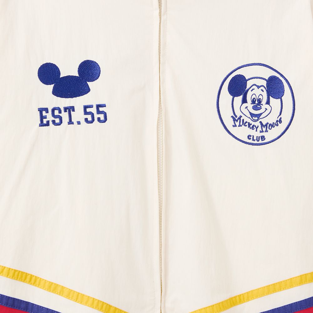 Mickey Mouse Club Windbreaker Jacket for Adults by Her Universe