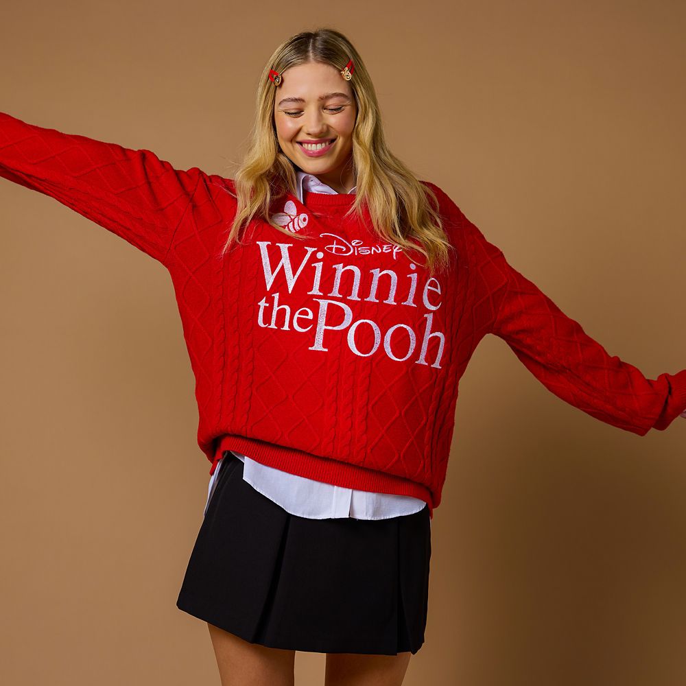 Winnie the Pooh Cable-Knit Sweater for Adults &ndash; Exclusive