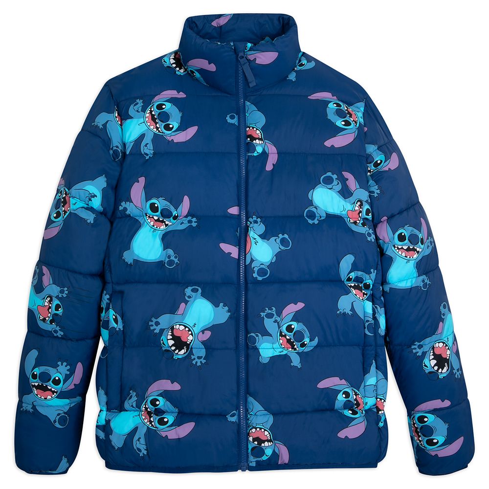 Stitch Puffer Jacket for Adults Lilo & Stitch Official shopDisney