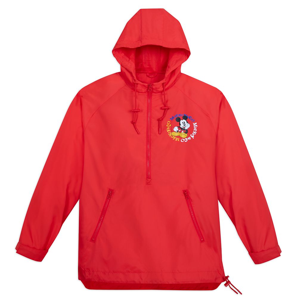 Mickey Mouse Packable Hooded Rain Jacket for Adults Mickey & Co. Official shopDisney