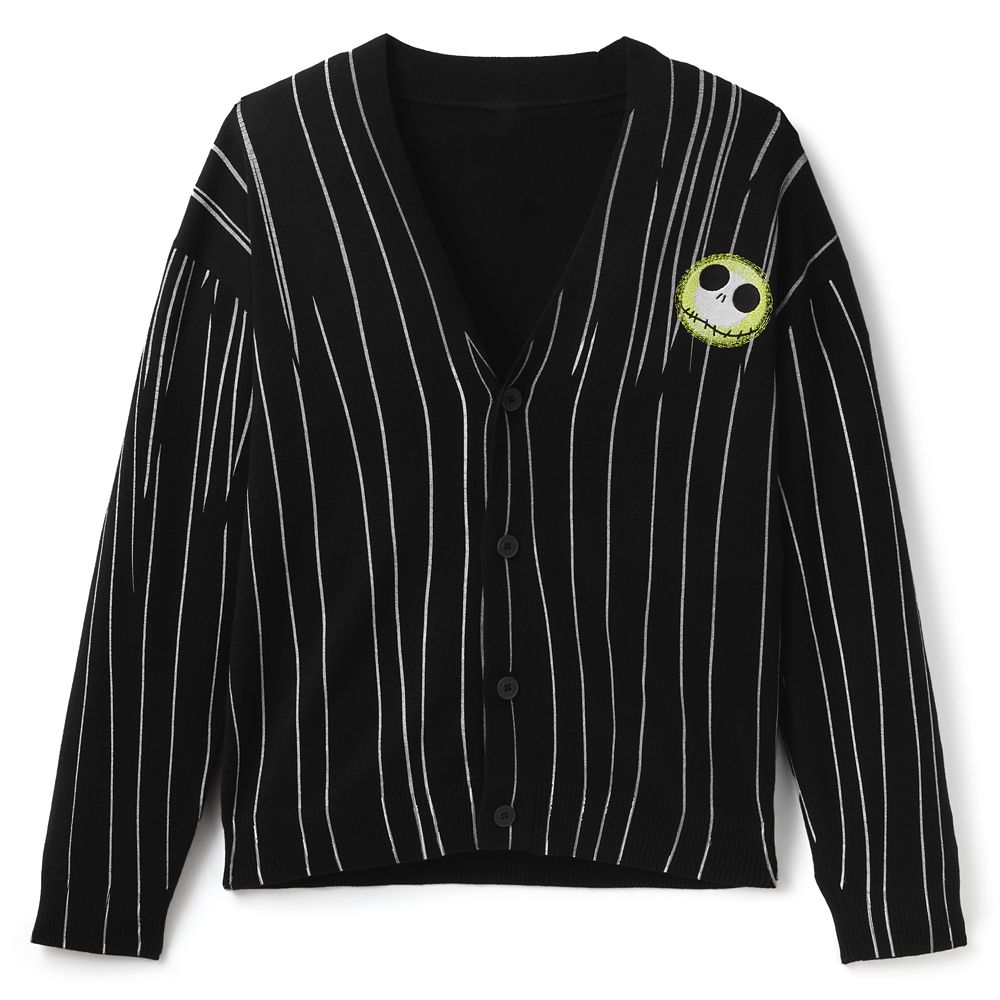 Jack Skellington Cardigan for Adults  The Nightmare Before Christmas Official shopDisney