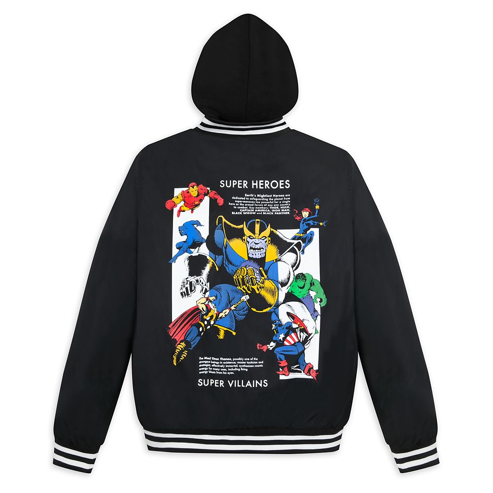 Marvel Super Heroes vs. Super Villains Hooded Jacket for Adults Official shopDisney