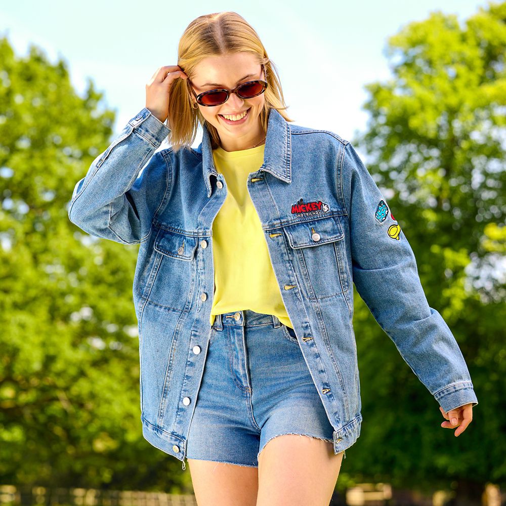 Mickey Mouse and Friends Denim Jacket for Adults &ndash; Exclusive