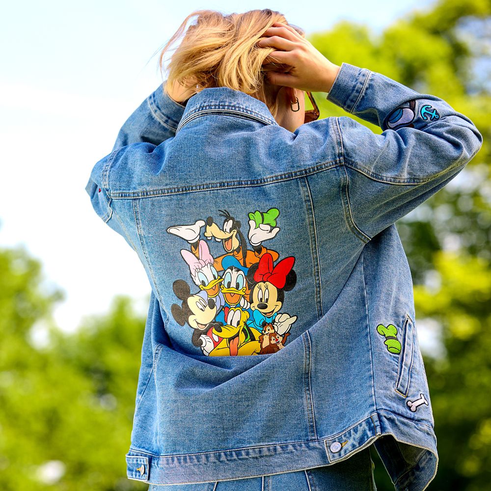 Mickey Mouse and Friends Denim Jacket for Adults – Exclusive
