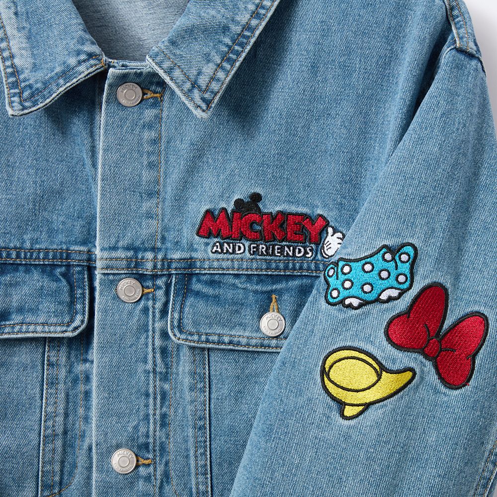 Mickey Mouse and Friends Denim Jacket for Adults &ndash; Exclusive