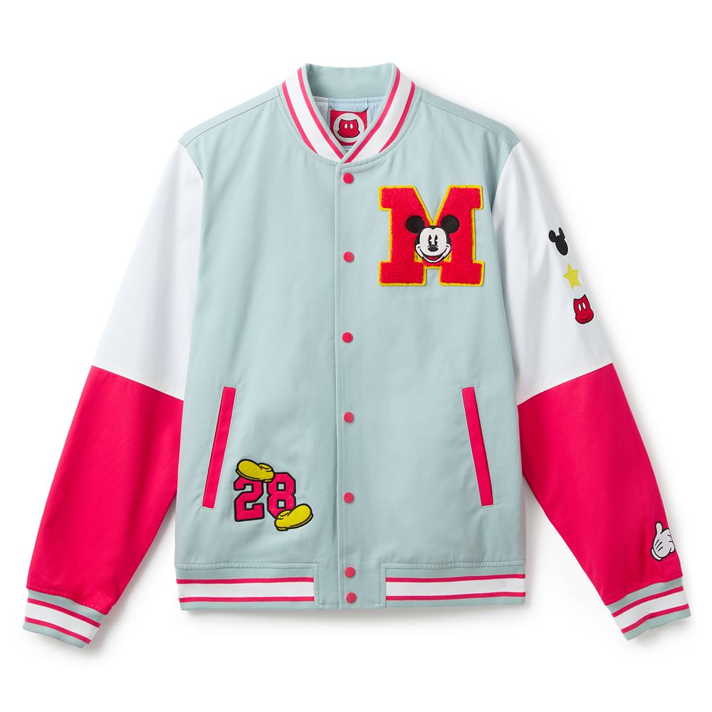 Mickey Mouse ''Best of Mickey'' Varsity Jacket for Adults Official shopDisney