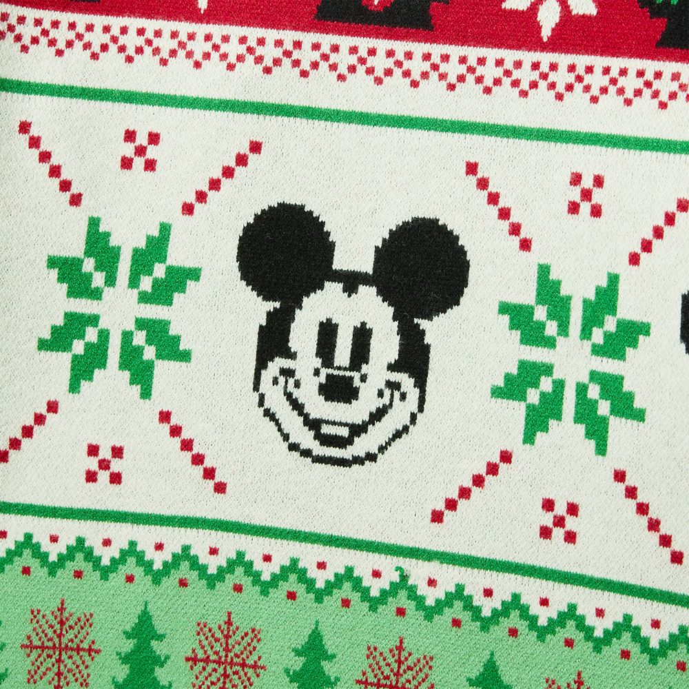 Mickey Mouse and Friends Holiday Sweater for Adults