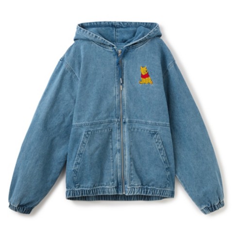 Куртки Disney Winnie the Pooh Denim Hooded Jacket for Adults