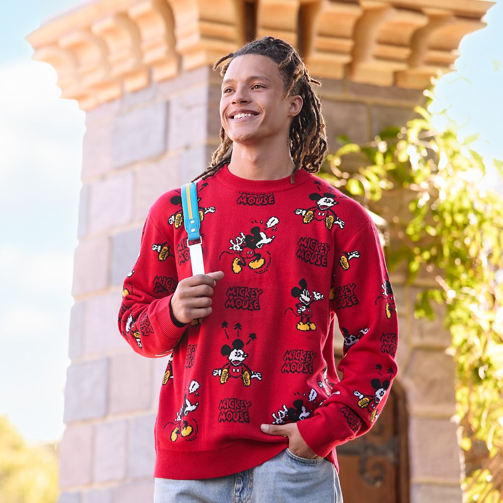 Mickey Mouse Pullover Knit Sweater for Adults | Disney Store