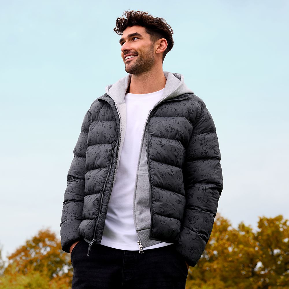 Mickey Mouse Puffy Jacket for Men