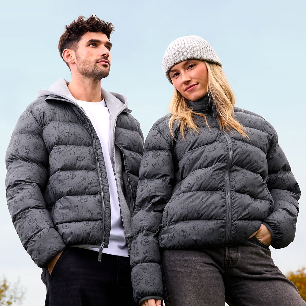 Mickey Mouse Puffy Jacket for Men