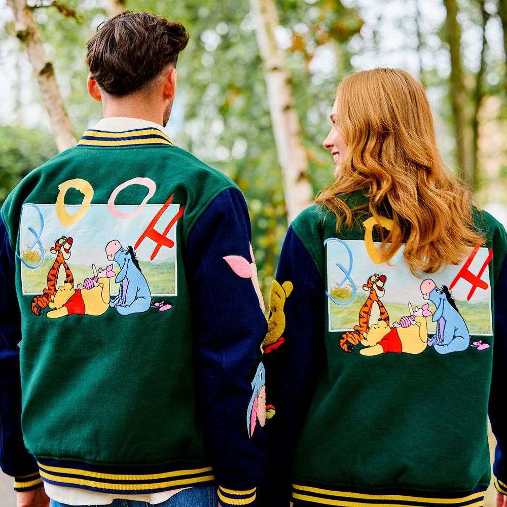ジャケット・アウター Pooh Winnie the Pooh and Pals Varsity Jacket for Adults | Disney Store