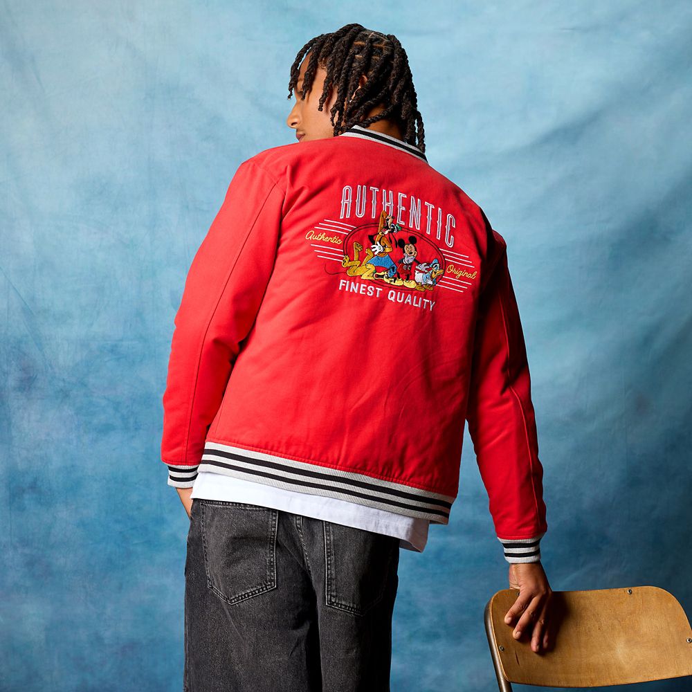 Mickey Mouse and Friends Varsity Jacket for Men