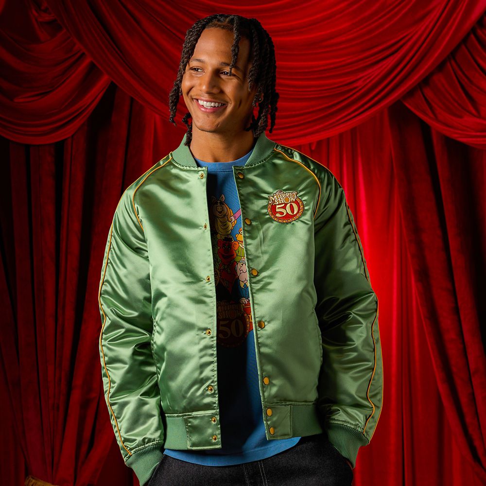The Muppet Show 50th Anniversary Satin Jacket for Adults &ndash; D23: The Ultimate Disney Fan Event