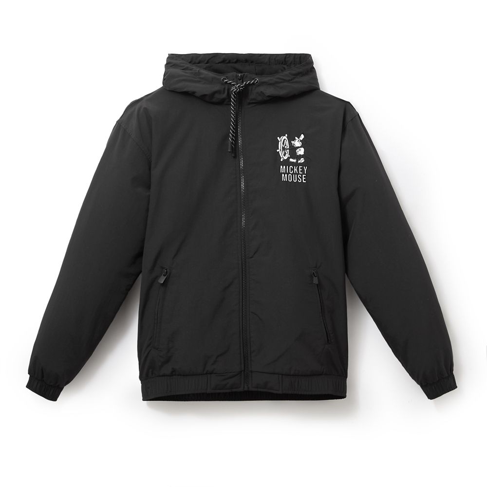 Steamboat Willie Mickey Mouse Hooded Jacket for Adults