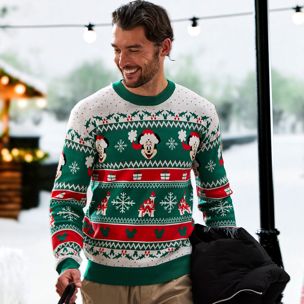 Свитер Disney Santa Mickey Mouse Pullover Sweater for Adults — фото 3