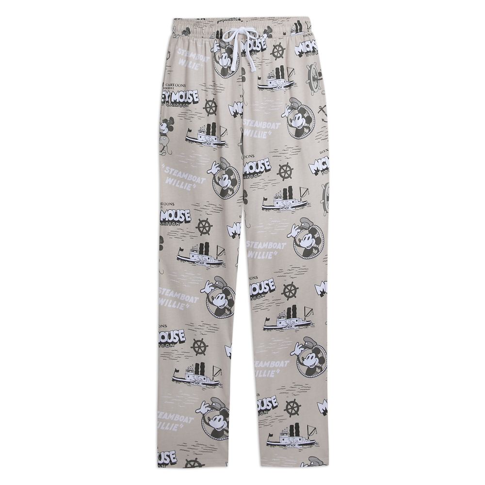 Mickey Mouse ''Steamboat Willie'' Lounge Pants for Adults