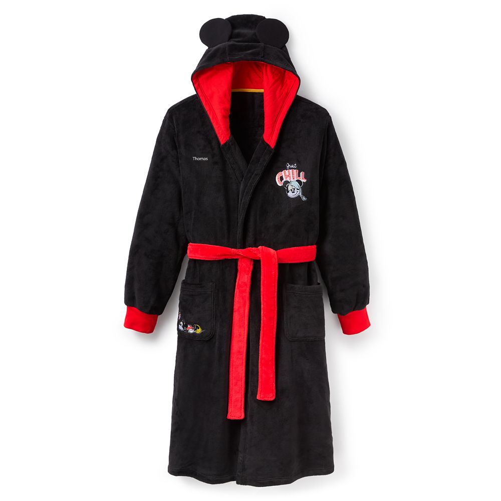 Mickey Mouse Plush Robe for Adults Personalized Official shopDisney