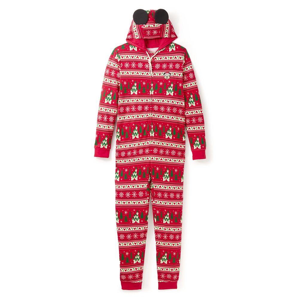 Mickey Mouse Icon Holiday One-Piece Pajama for Adults Official shopDisney