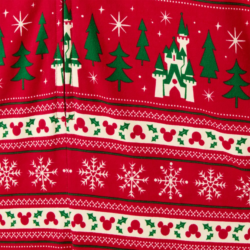 Mickey Mouse Icon Holiday One-Piece Pajama for Adults