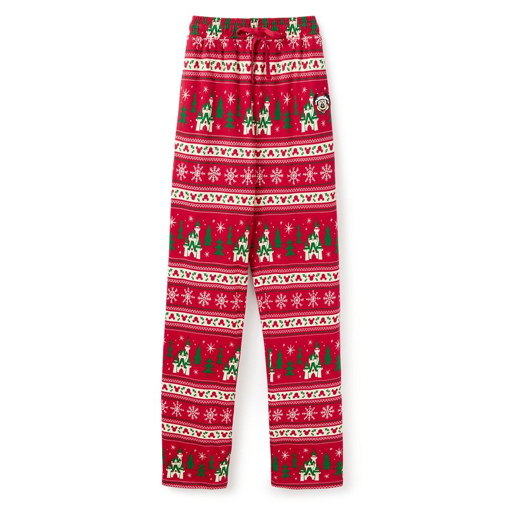 Mickey Mouse Icon Holiday Sleep Pants for Adults Official shopDisney