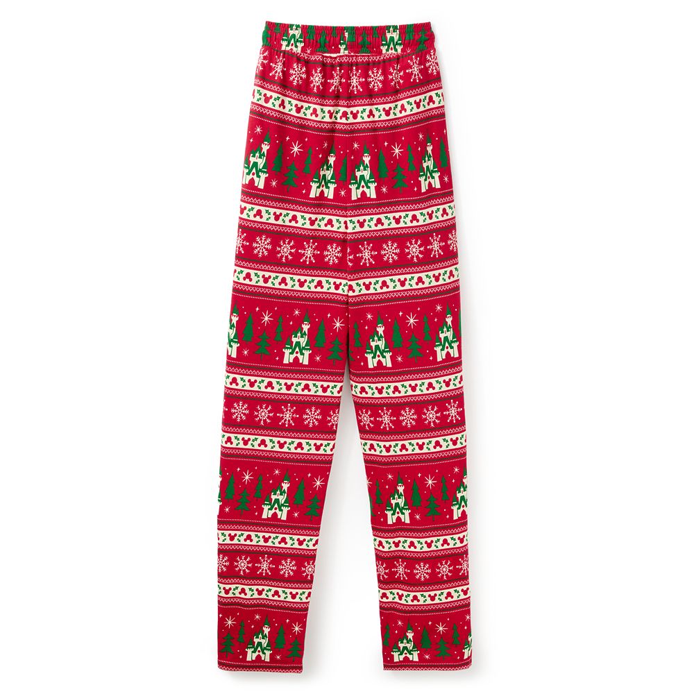 Mickey Mouse Icon Holiday Sleep Pants for Adults