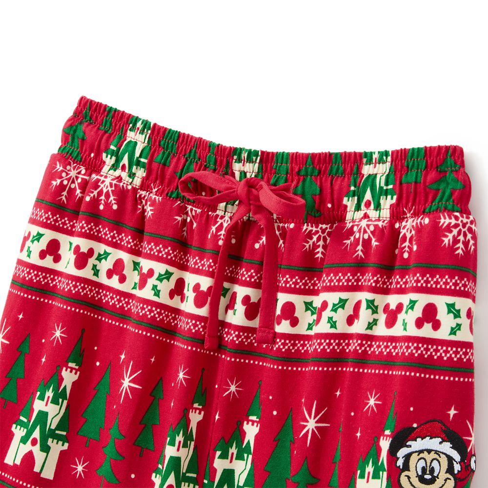 Mickey Mouse Icon Holiday Sleep Pants for Adults