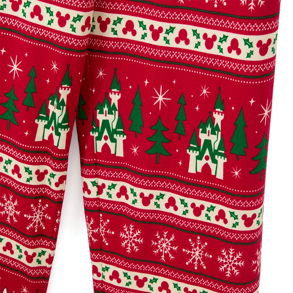 Mickey Mouse Icon Holiday Sleep Pants for Adults