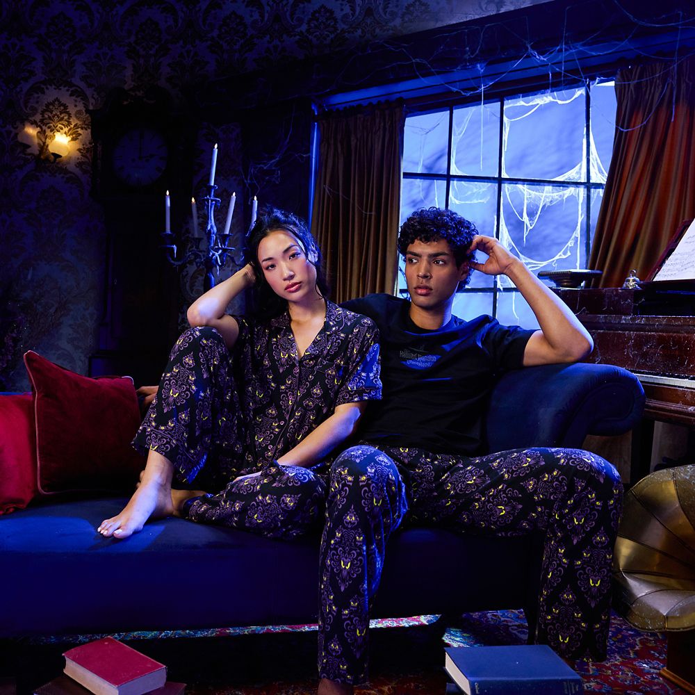 The Haunted Mansion Wallpaper Lounge Pants for Adults