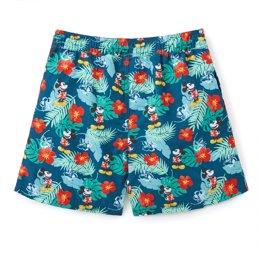 Mickey Mouse Tropical Swim Trunks for Men