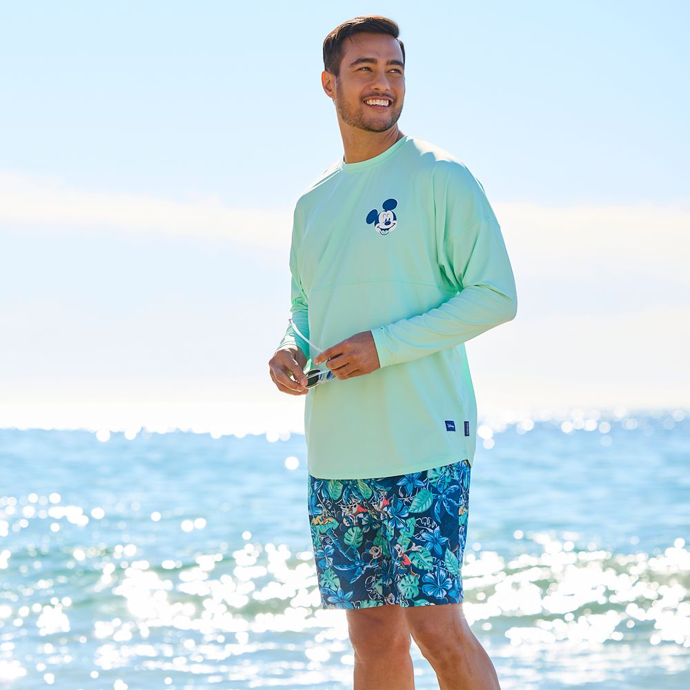 Mickey Mouse and Friends Summer Fun Swim Trunks for Men