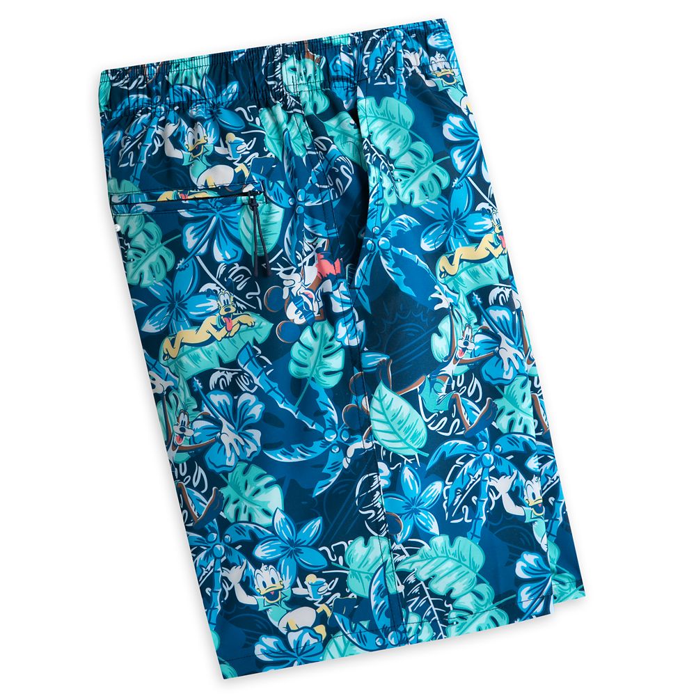 Mickey Mouse and Friends Summer Fun Swim Trunks for Men