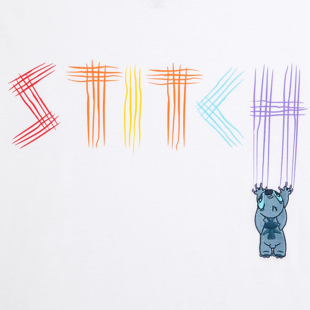 Stitch Ringer T-Shirt for Adults - Lilo and Stitch