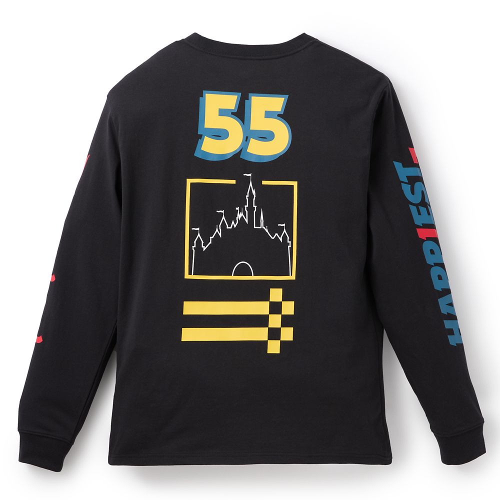 Disneyland Long Sleeve Racing T-Shirt for Men