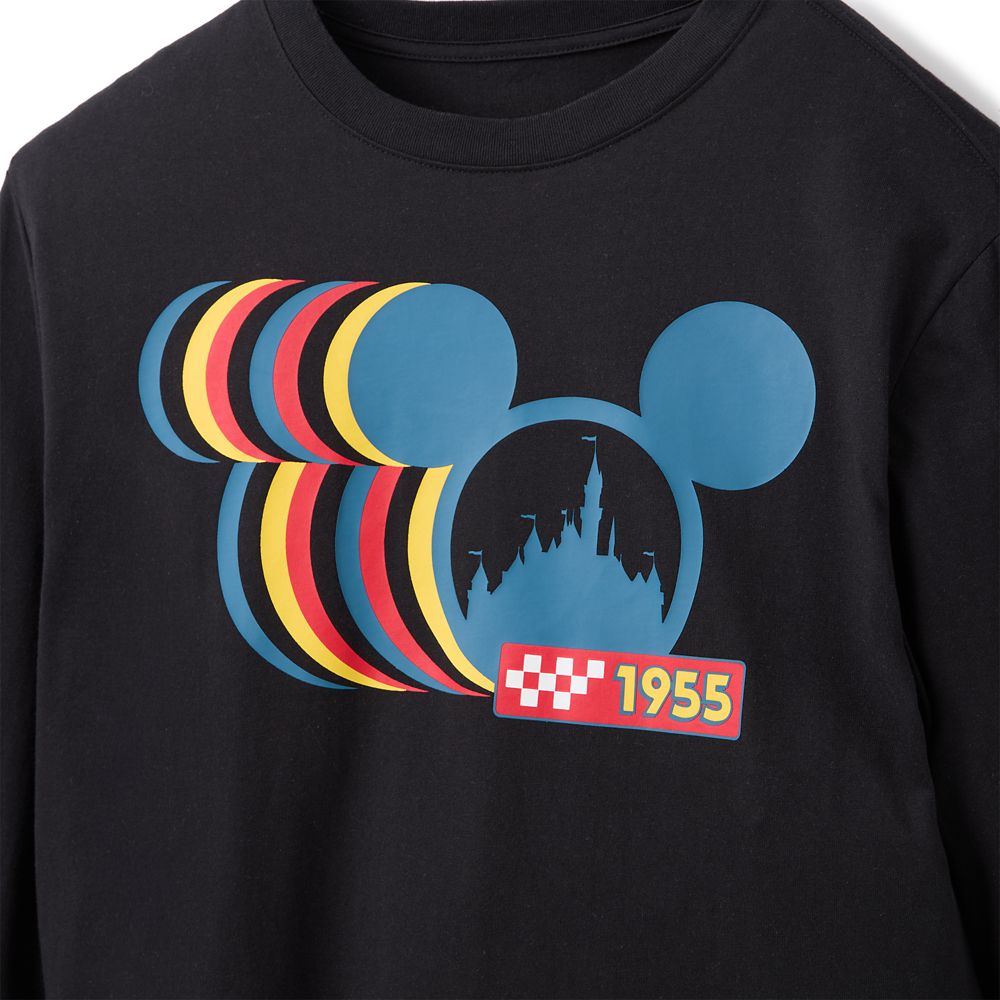Disneyland Long Sleeve Racing T-Shirt for Men