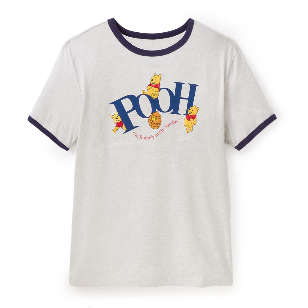 Winnie the Pooh Ringer T-Shirt for Adults