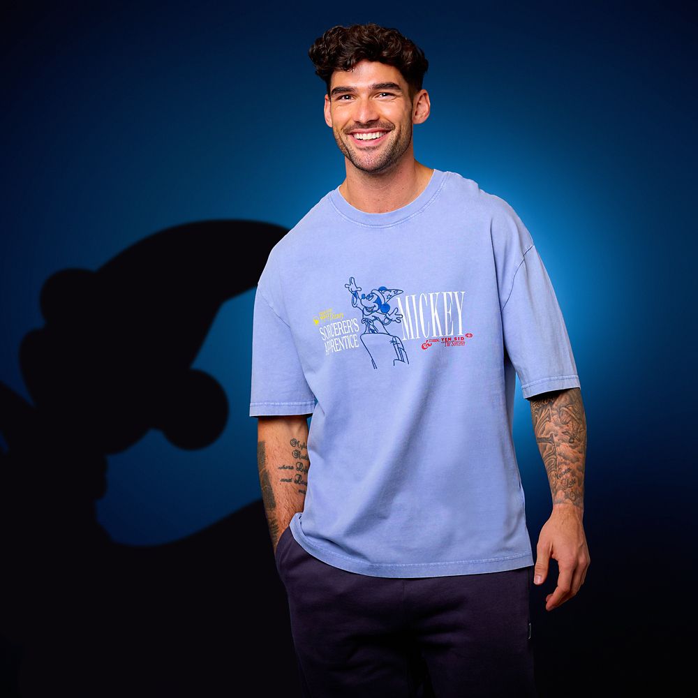 Sorcerer Mickey Mouse T-Shirt for Men &ndash; Fantasia 85th Anniversary