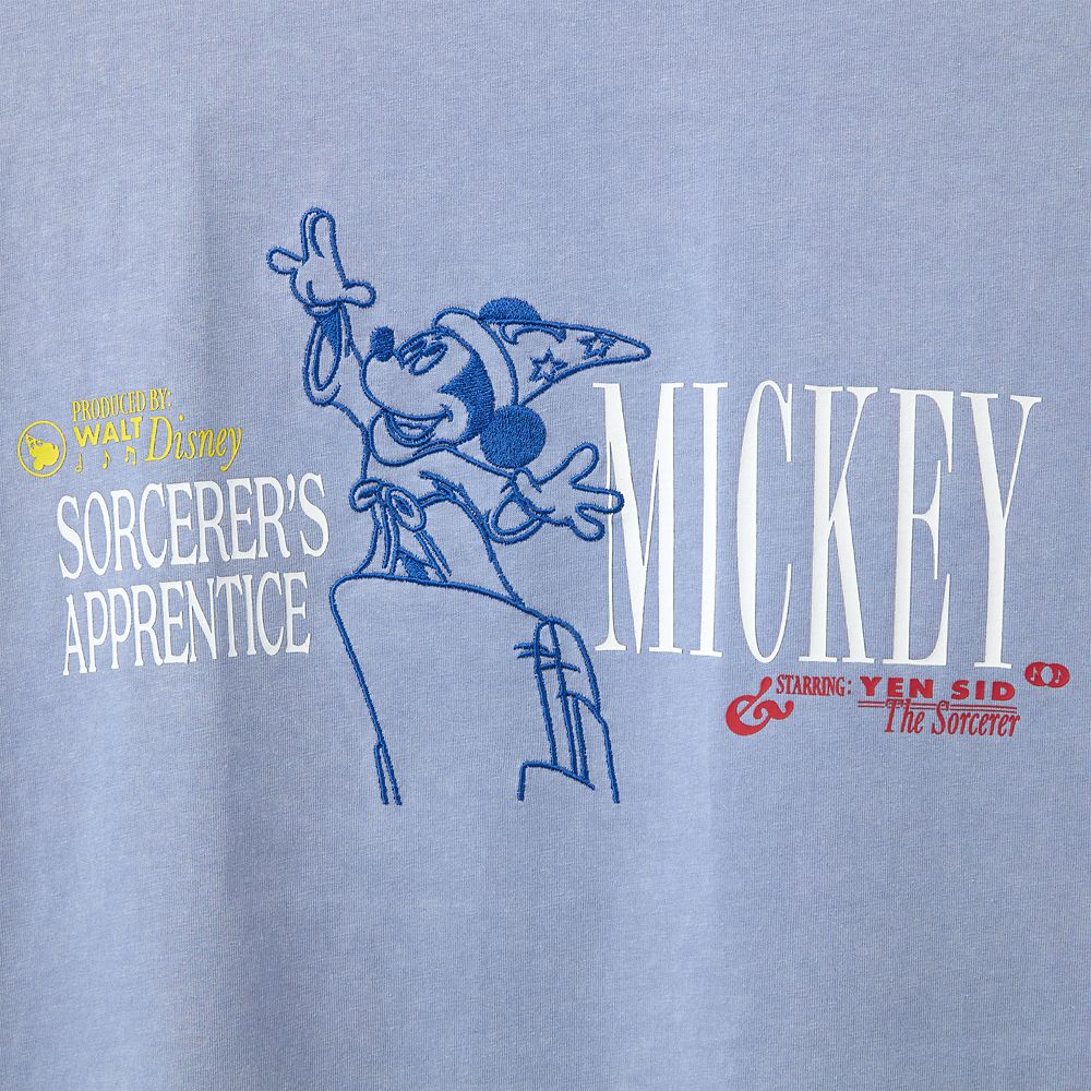 Sorcerer Mickey Mouse T-Shirt for Men &ndash; Fantasia 85th Anniversary